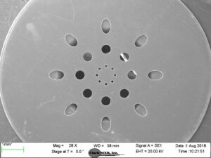 Micromachining Services 8 Laser cut filter