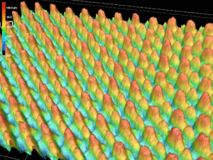 Micromachining Services 15 Laser etched 3D surface