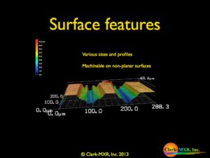 Micromachining Services 21 3D Laser scan of surface